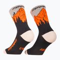 Sízokni DYNAFIT Traverse Crew black out ultra orange/4220