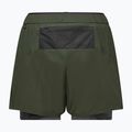 Női túrashort Salewa Pedroc DST 2IN1 dark olive int/0870 7