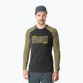 Férfi futó hosszú ujjú póló DYNAFIT 24/7 military green/0910