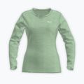 Női túra hosszú ujjú póló Salewa Puez Melange Dry pastel green melange