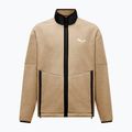 Férfi polár pulóver Salewa Fanes Full Zip quicksand