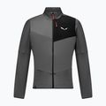 Férfi polár pulóver Salewa Ortles Fleece Full Zip Onyx/0910