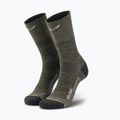 Férfi zokni Salewa Ortles AM Crew dark olive