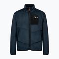 Férfi trekking pulóver Salewa Puez Warm Full Zip blueberry