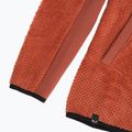 Női túra pulóver Salewa Puez Warm Full Zip etruscan red 4