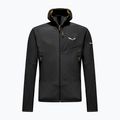 Férfi polár pulóver Salewa Ortles Fleece Pro Hooded Black Out