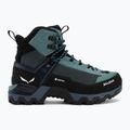 Női magashegyi cipő Salewa MTN Trainer 3 Tech Mid GTX willow/orion blue 2