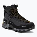 Női magashegyi cipő Salewa MTN Trainer 3 Tech Mid GTX fekete/ónix