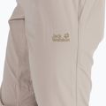 Női szoftshell nadrág Jack Wolfskin Activate Light 3/4 bézs 1503721_5041_034 5
