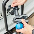 XLC Azura Xtra LED 2Bikes vonóhorog ezüst/fekete 12