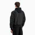 Férfi Alpha Industries MA-1 D-Tec Sleeve Embroidery Bomber fekete/fényvisszaverő kabát 3