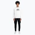 Férfi Alpha Industries Basic fehér melegítőfelső 2