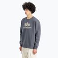 Férfi Alpha Industries Basic szürkefekete melegítőfelső 3