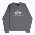 Férfi Alpha Industries Basic szürkefekete melegítőfelső 5