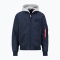Alpha Industries férfi dzseki MA-1 TT Two Tone Hood rep.kék 4