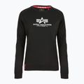 Alpha Industries női pulóver New Basic fekete 6
