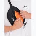 Alpha Industries gumi nyomtatott deréktáska fekete 3
