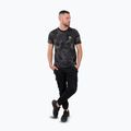 Férfi Alpha Industries Basic Small Logo Camo fekete póló 2