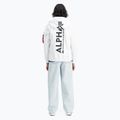 Alpha Industries férfi pulóver Back Print Zip fehér 3