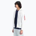Alpha Industries férfi pulóver Back Print Zip fehér 4