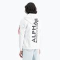 Alpha Industries férfi pulóver Back Print Zip fehér 5