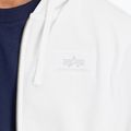 Alpha Industries férfi pulóver Back Print Zip fehér 6
