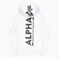 Alpha Industries férfi pulóver Back Print Zip fehér 9