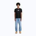 Férfi Alpha Industries Basic Mid Logo póló fekete 2