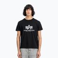 Alpha Industries férfi Basic póló (2 db) fekete
