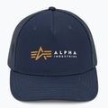Férfi Alpha Industries Label Trucker baseball sapka rep.blue 2