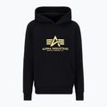 Férfi pulóver Alpha Industries Basic Carbon Hoody black/gold 3