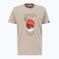 Férfi póló Alpha Industries NASA Orbit T vintage sand 3