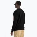 Férfi Alpha Industries fényvisszaverő pulóver fekete 5