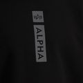 Férfi Alpha Industries fényvisszaverő pulóver fekete 6