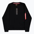 Férfi Alpha Industries fényvisszaverő pulóver fekete 7