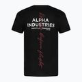 Férfi póló Alpha Industries Signature BP T black 2