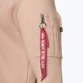 Férfi pulóver Alpha Industries Back Print Zip dusty coral 4