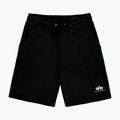 Férfi Alpha Industries Basic Small Logo II rövidnadrág fekete 8