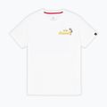 Alpha Industries férfi Pearl Harbor Back Print T-shirt fehér 5