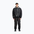 Férfi bélelt dzseki Alpha Industries MA-1 Logo Puffer Bomber black 2