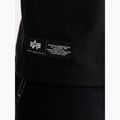 Alpha Industries férfi póló Label T Back Print fekete 4