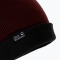 Jack Wolfskin Rib téli sapka bordó 1903891 5
