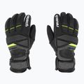 Reusch Storm R-Tex Xt síelő kesztyű fekete/fekete melange/neonzöld 3