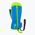 Gyerek síkesztyűk Reusch Ben Mitten brilliant blue/safety yel 2