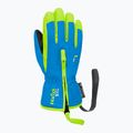 Gyerek síkesztyűk Reusch Ben brilliant blue/safety yellow 3