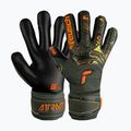 Reusch Attrakt Gold X Finger Support Junior kapuskesztyű zöld-fekete 5372050-5555 4