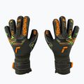 Reusch Attrakt Gold X Finger Support Junior kapuskesztyű zöld-fekete 5372050-5555
