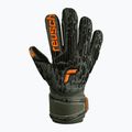 Reusch Attrakt Freegel Silver Finger Support Junior kapuskesztyű fekete-zöld 5372030-5555 5