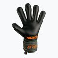 Reusch Attrakt Freegel Silver Finger Support Junior kapuskesztyű fekete-zöld 5372030-5555 6