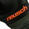 Reusch Attrakt Freegel Silver Finger Support Junior kapuskesztyű fekete-zöld 5372030-5555 8